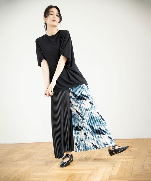 「OSMOSIS」 イージーパンツ ONE SIZE パープル レディースの画像