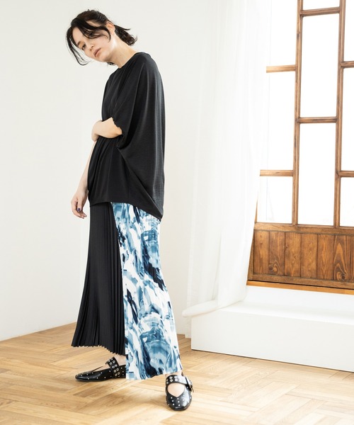 「OSMOSIS」 イージーパンツ ONE SIZE パープル レディースの画像