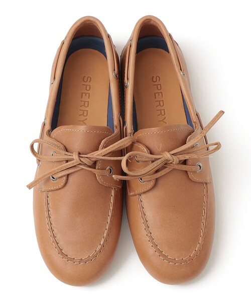 デッキシューズ モカシン SPERRY:SLIM BOAT SHOSE レディースの画像