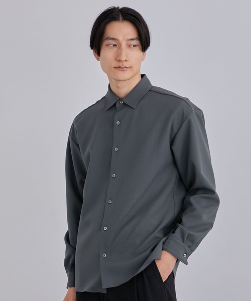 【大特価！！】ユナイテッドトウキョウメンズ/シャツ/ダークグレー UNITED TOKYO（ユナイテッドトウキョウ） 長袖シャツ 2 ダークグレー