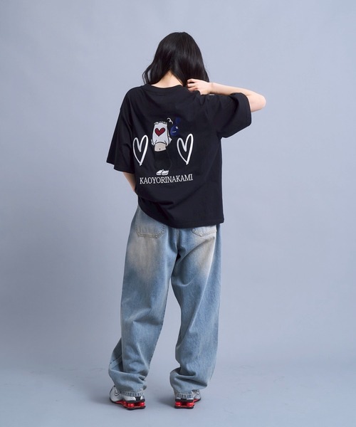 kaoyorinakami ジーンズ cookie paint denimpants / クッキーペイント