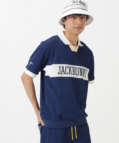 Jack Bunny!!（ジャックバニー） ポロシャツ BodyShellEXワッフル半袖