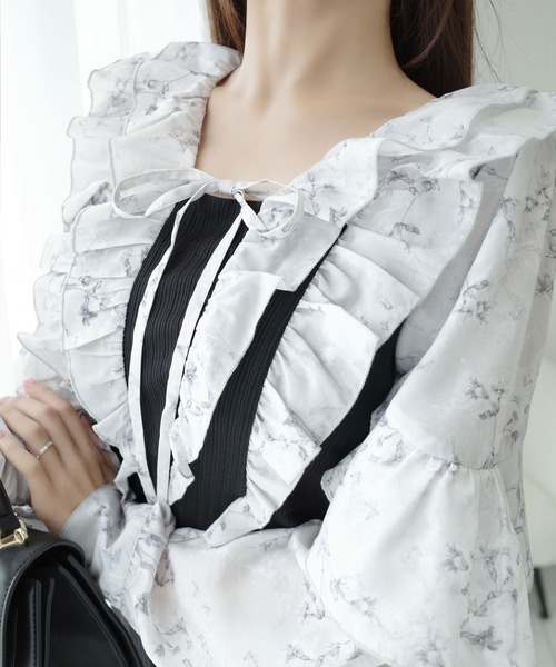 「mily bilet」 ドッキングワンピース X-LARGE ブラック レディース_画像4