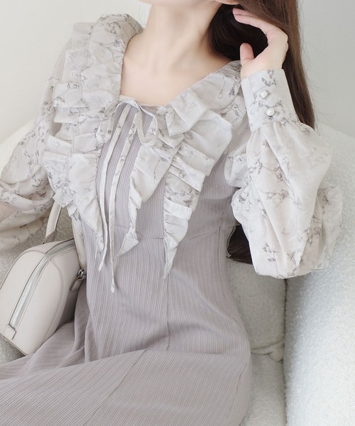 「mily bilet」 ドッキングワンピース X-LARGE ブラック レディース_画像7