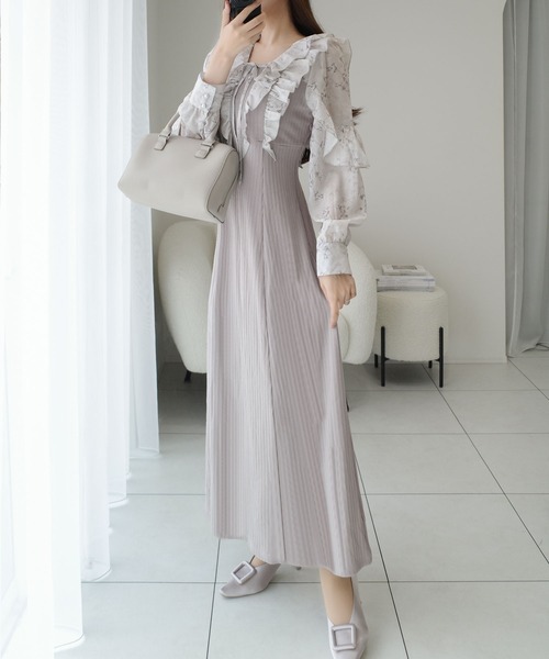 「mily bilet」 ドッキングワンピース X-LARGE ブラック レディース_画像8