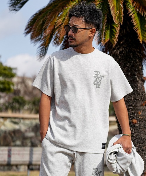 「adamsJUGGLER」 「RTEG」半袖Tシャツ M グレー メンズ_画像4