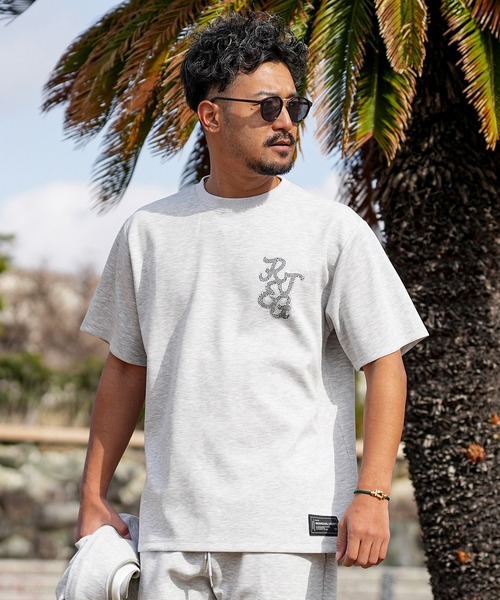 「adamsJUGGLER」 「RTEG」半袖Tシャツ M グレー メンズ_画像5