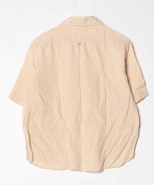 Danton（ダントン） 半袖シャツ 34 ベージュ レディース : ZOZOTOWN