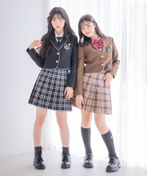 「repipi armario」 「KIDS」テーラードジャケット MEDIUM ブラウン キッズ_画像4