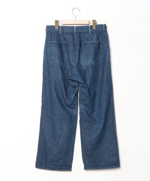 「YAECA LIKE WEAR」 デニムパンツ - ネイビー メンズ_画像2