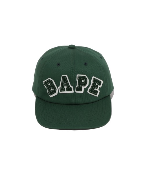 帽子 APE X COMMEdesGARCON PANEL CAP A BATHING APE（アベイシングエイプ） キャップ 帽子 BAPE PATCHED