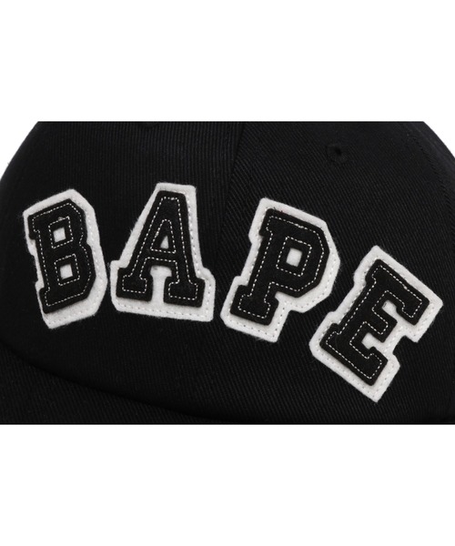 A BATHING APE（アベイシングエイプ） キャップ 帽子 BAPE PATCHED