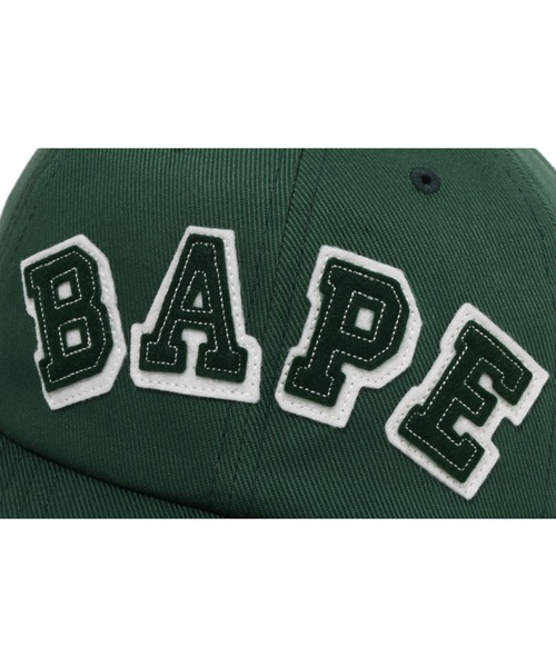 A BATHING APE（アベイシングエイプ） キャップ 帽子 BAPE PATCHED