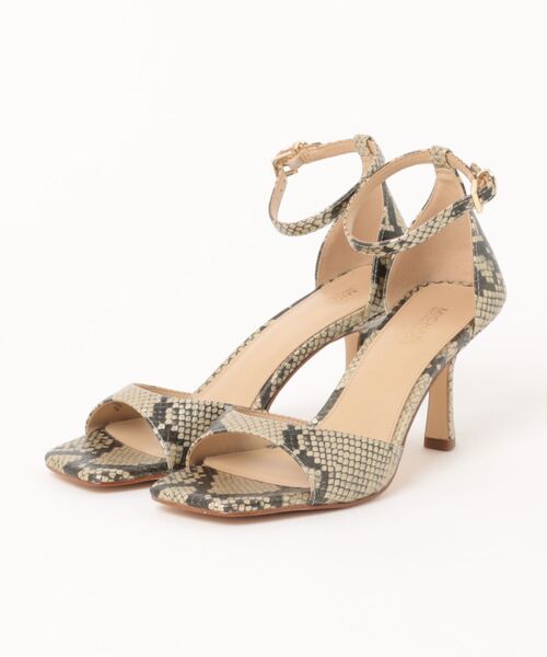 MICHAEL KORS（マイケルコース） サンダル AMALI メタリック スネーク