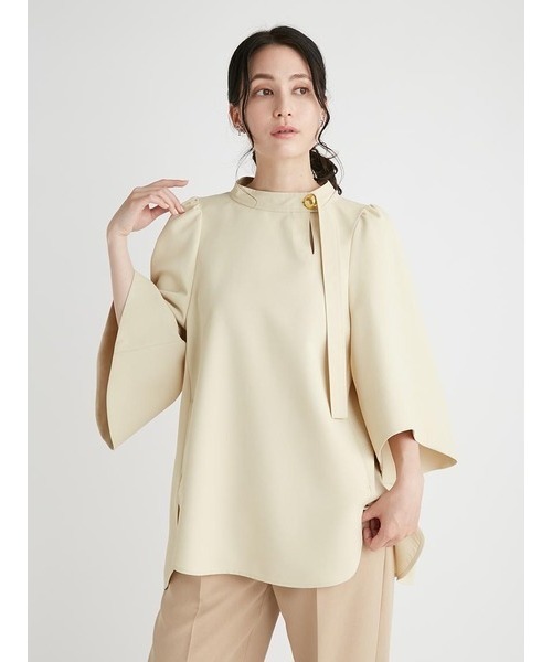 「CELFORD」 7分袖ブラウス ONE SIZE ブラック レディース_画像2