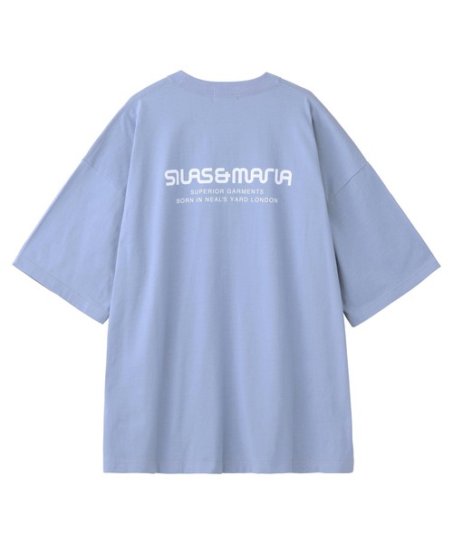 「SILAS」 半袖Tシャツ X-LARGE ブルー メンズ_画像3