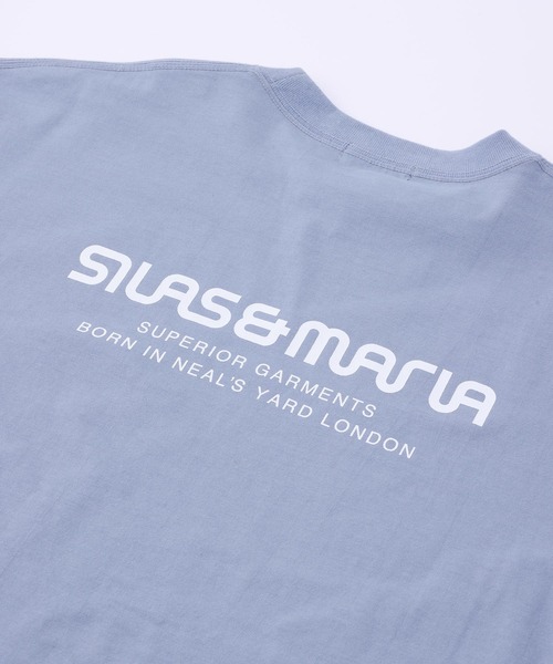 「SILAS」 半袖Tシャツ X-LARGE ブルー メンズ_画像9