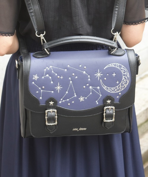 axes femme（アクシーズ ファム） ショルダーバッグ バッグ 月星箔押し