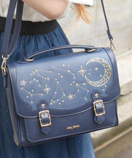 axes femme（アクシーズ ファム） ショルダーバッグ バッグ 月星箔押し