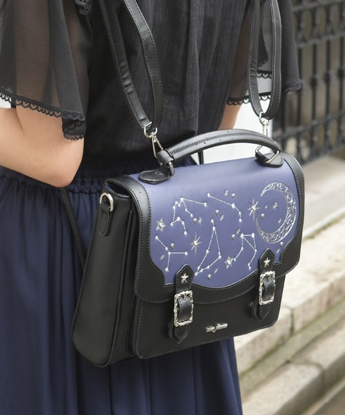 axes femme（アクシーズ ファム） ショルダーバッグ バッグ 月星箔押し