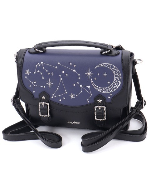 axes femme（アクシーズ ファム） ショルダーバッグ バッグ 月星箔押し 
