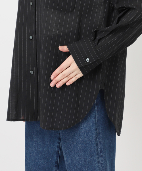 B.C STOCK（ベーセーストック） リネンシャツ ブラウス シャツ 手洗い
