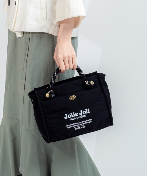 Jolie Joli（ジョリージョリ） トートバッグ 小さめ 「Jolie Joli