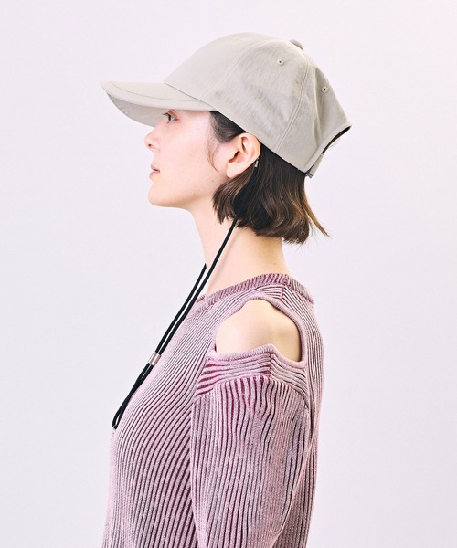「CA4LA」 キャップ ONESIZE ブラック レディース_画像4
