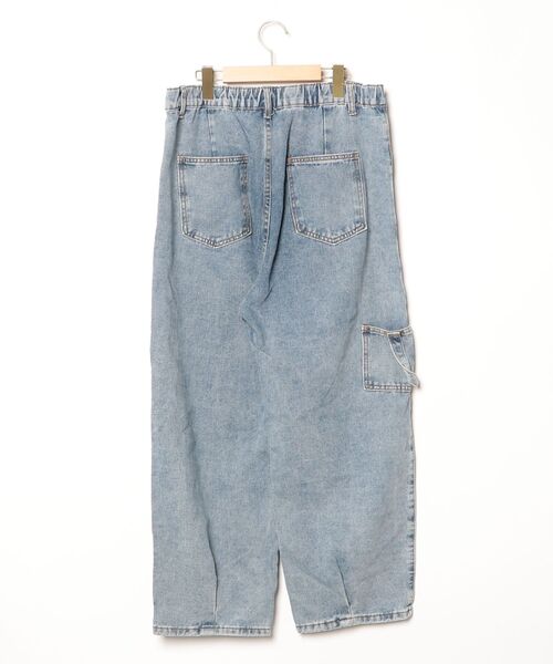「neos」 デニムパンツ X-LARGE サックスブルー メンズ_画像2