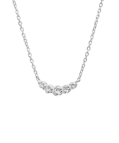 4℃（ヨンドシー） ネックレス 4℃エターナルシルバー アーチ ネックレス