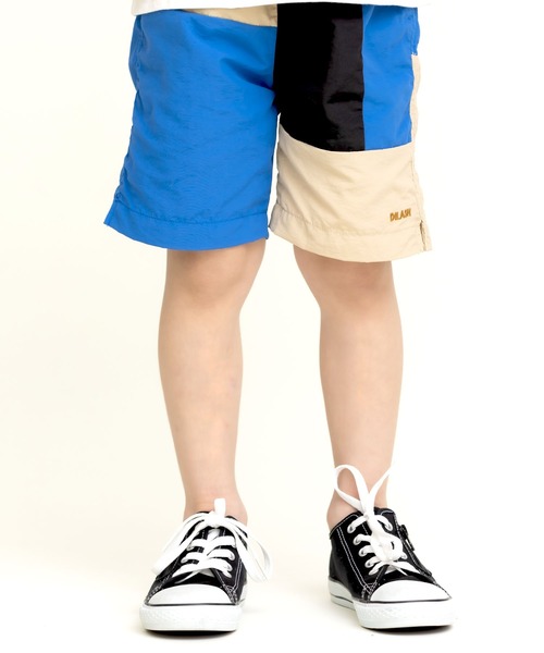 90s ARTESANIA マルチカラー　クレイジーパターン　ハーフパンツ DILASH（ディラッシュ） ハーフパンツ ワイドパンツ パンツ 短パン