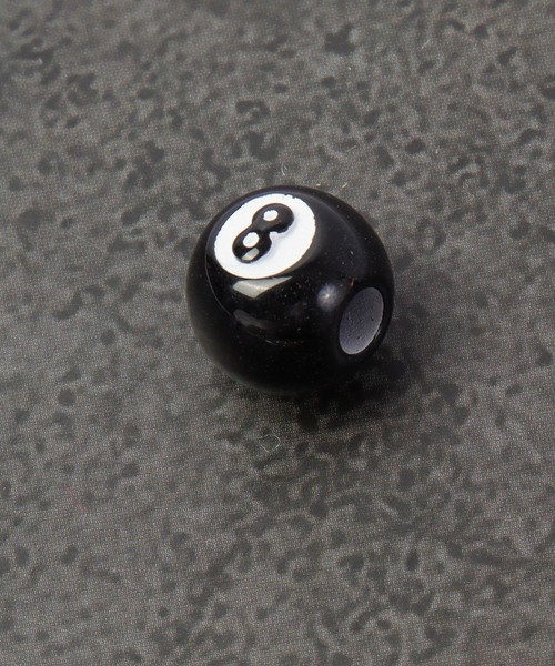 1004ST キーホルダー カラビナ キーホルダー キーリング 8ボール