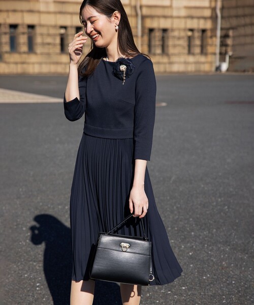 組曲（KUMIKYOKU） ワンピース 「VERY3月号掲載・KUMIKYOKU NAVY・WEB