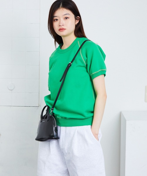 トレーナー スウェット R JUBILEE/アール ジュビリー S/S SWEATSHIRT スウェット パイピング ラグランスリーブ レディース R JUBILEE トレーナー スウェット JUBILEE/アール ジュビリー S