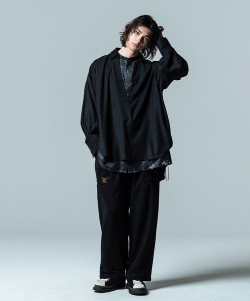 glamb（グラム） シャツ Skipper SH / スキッパーシャツ メンズ