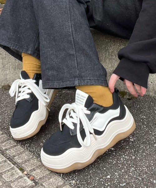 スニーカー なみなみソールスニーカー レディース : ZOZOTOWN Yahoo!店