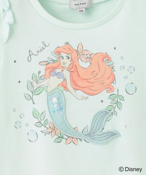 ANY（エニィ） tシャツ 「ディズニープリンセス」アート Tシャツ 