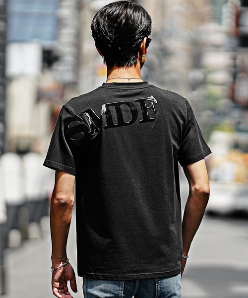 SOMEDIFF（サムディフ） tシャツ ベア天3Dプリント半袖Tシャツ メンズ