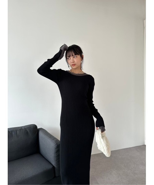 HANNE ワンピース 2WAYリブニットワンピース : ZOZOTOWN Yahoo!店