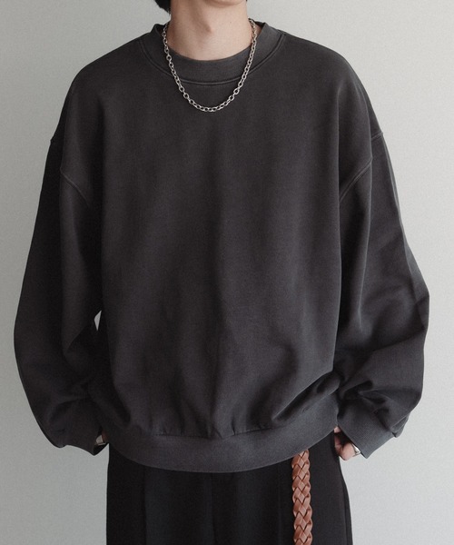 epnok トレーナー スウェット ウラケピグメントスウェット メンズ