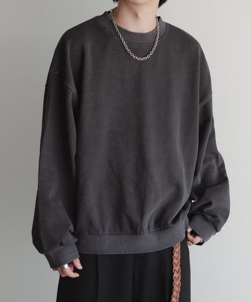 EPINE スウェット epnok トレーナー スウェット ウラケピグメントスウェット メンズ