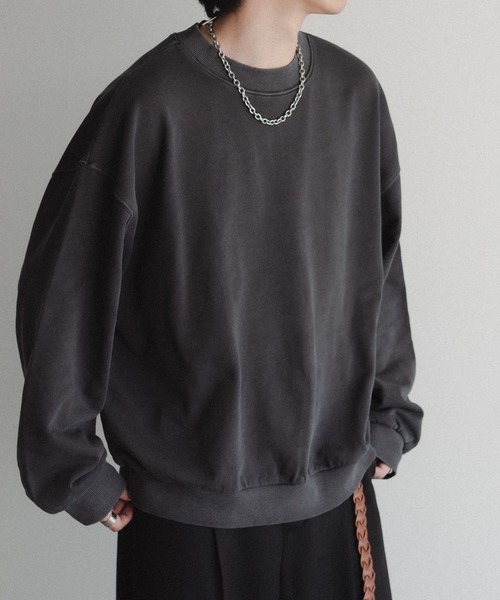 epnok トレーナー スウェット ウラケピグメントスウェット メンズ