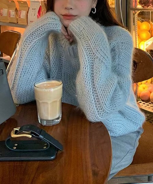 VitaFelice（ヴィータフェリーチェ） ニット セーター ケーブル編み