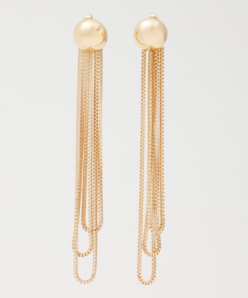 そらいページ SLY ピアス TRIPLE CHAIN P/EARRING トリプル チェーン