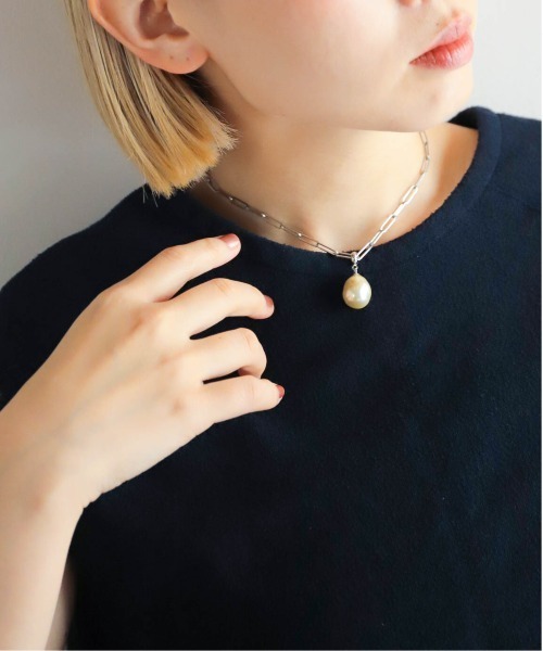 rapiecage（ラピエサージュ） ネックレス 1TOPガラスパールネックレス2