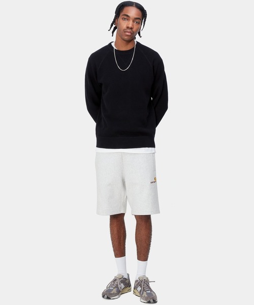 carhartt スウェット ショーツ ハーフパンツ ブラック L 大きいサイズと大きい服のメンズ通販【ビッグエムワン】【SB0322