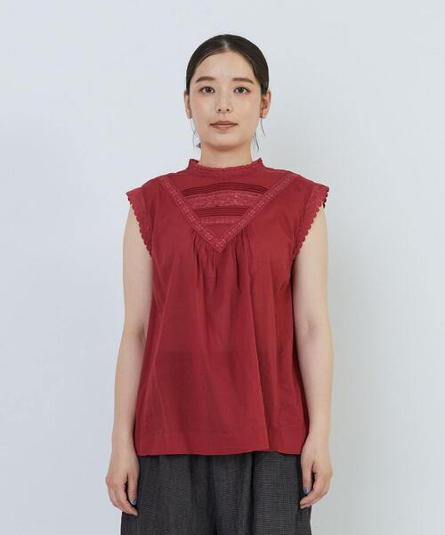 ADIEU TRISTESSE レディースブラウス ADIEU TRISTESSE ブラウス シャツ フリルカラーブラウス