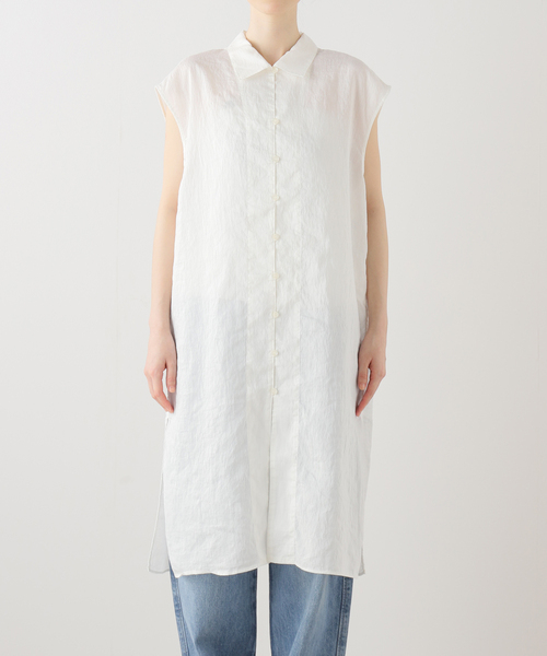 Spick＆Span シャツ ブラウス ビスチェコンビチュニックシャツ  