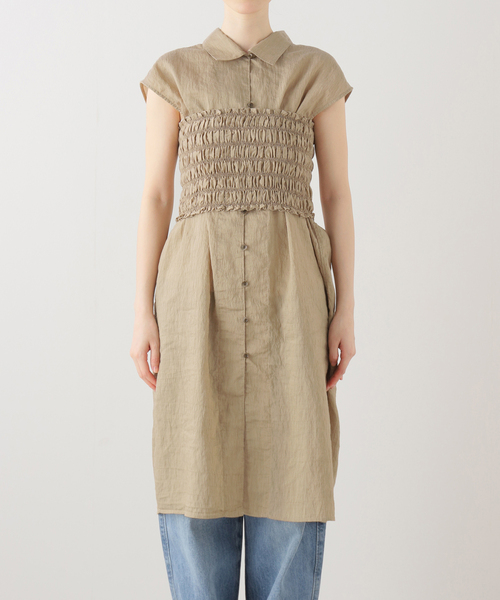 Spick＆Span シャツ ブラウス ビスチェコンビチュニックシャツ  