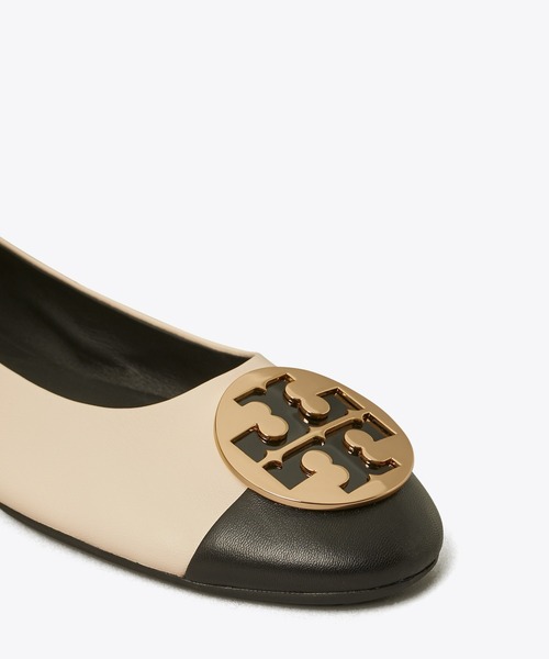TORY BURCH バレエシューズ パンプス クレア キャップトゥ